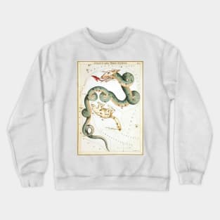 Dragon and Little Bear constellation Crewneck Sweatshirt